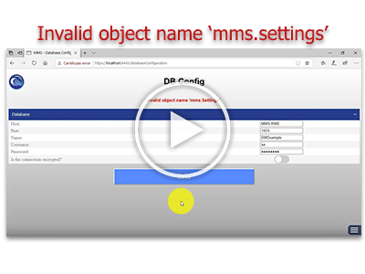 Tutorial - Troubleshooting mms.settings error