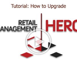 Tutorial: How to Upgrade Retail Management Hero