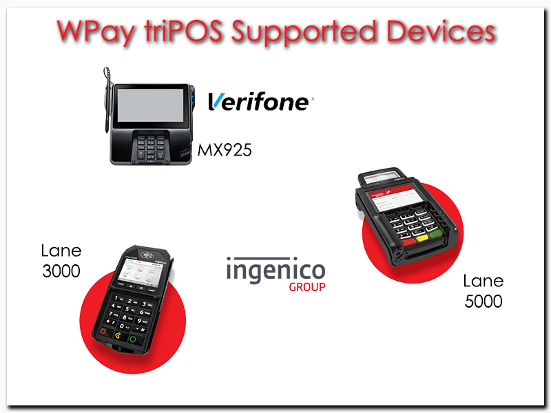 Worldpay WPay triPOS Devices