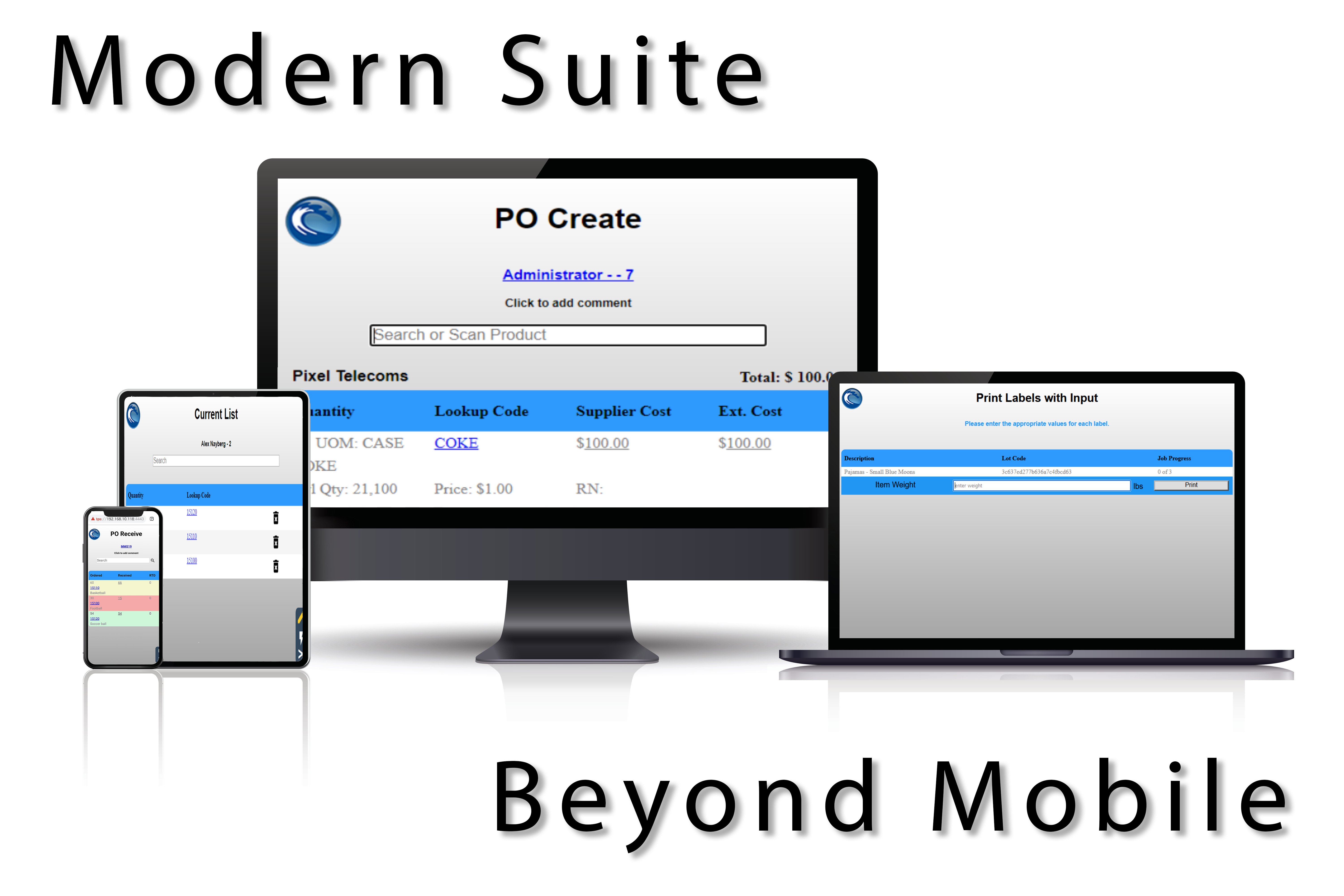 Modern Suite is Beyond Mobile and Device Agnostic