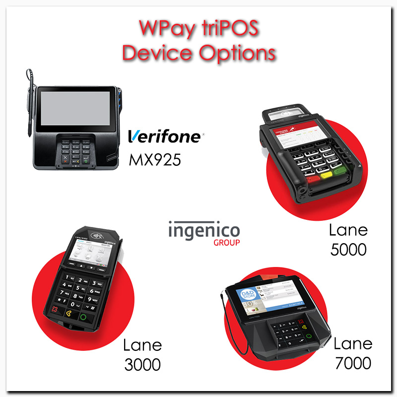 WPay triPOS Device Options